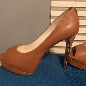 Michael Michael Kors Jose PeepToe heels